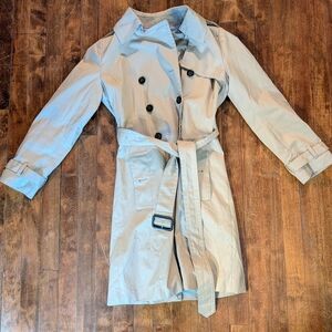 Banana Republic Blue and White Striped Shirt